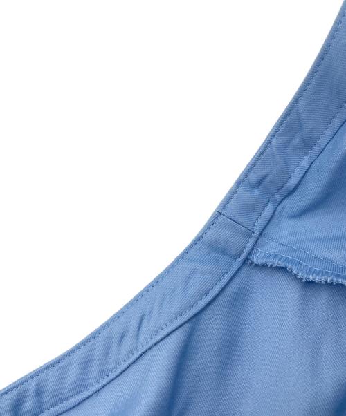 #Newans（ハッシュニュアンス）#Newans (ハッシュニュアンス) スカラップヘムチュニックブラウス ブルーの古着・服飾アイテム