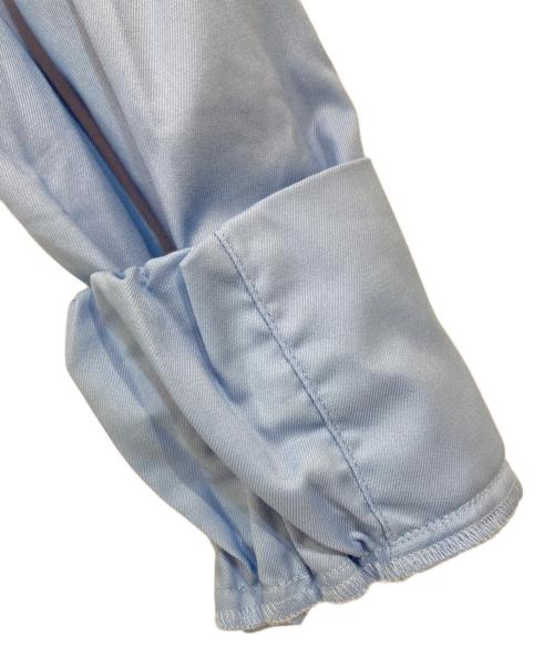 #Newans（ハッシュニュアンス）#Newans (ハッシュニュアンス) スカラップヘムチュニックブラウス ブルーの古着・服飾アイテム