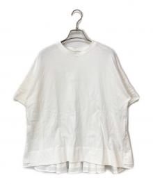 YORI（ヨリ）の古着「ソリッドバックフレアTee」｜ホワイト