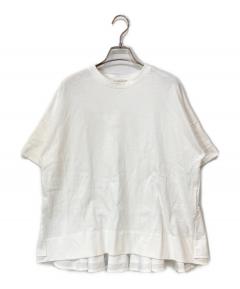 中古・古着通販】YORI (ヨリ) フロッキードットカラーTee ホワイト
