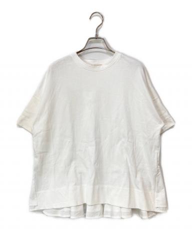 【yoriヨリ】今季完売　ソリッドバックフレアTee ホワイト 3052003310294367_01_5009w.jpeg