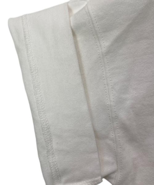 YORI（ヨリ）YORI (ヨリ) ソリッドバックフレアTee ホワイト サイズ:Fの古着・服飾アイテム