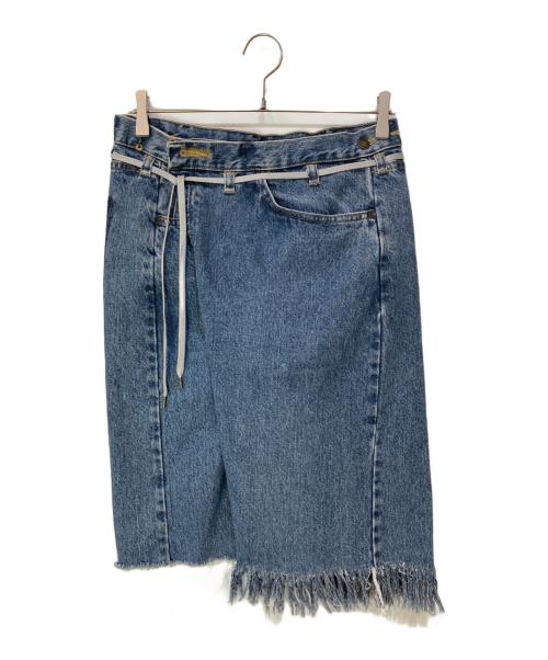 MAISON EUREKA（メゾンエウレカ）MAISON EUREKA (メゾンエウレカ) VINTAGE REWORK BIGGY SHORTS インディゴ サイズ:FREEの古着・服飾アイテム