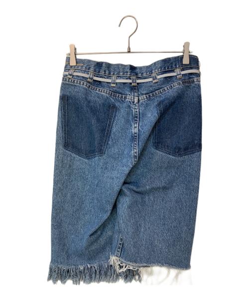 MAISON EUREKA（メゾンエウレカ）MAISON EUREKA (メゾンエウレカ) VINTAGE REWORK BIGGY SHORTS インディゴ サイズ:FREEの古着・服飾アイテム