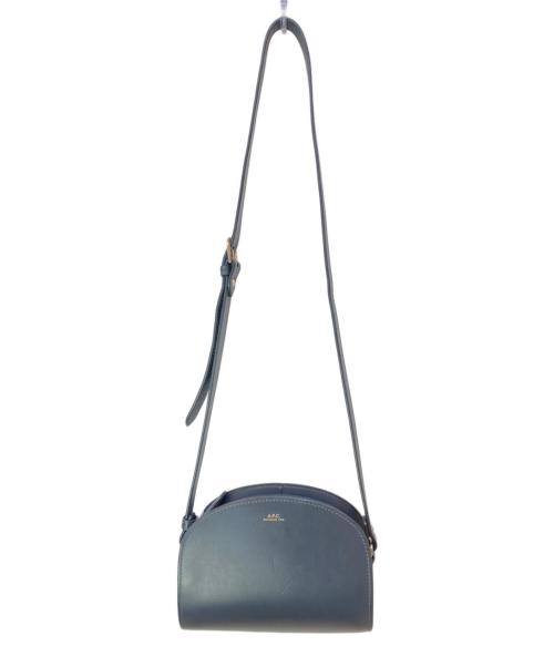 A.P.C.（アーペーセー）A.P.C. (アーペーセー) SAC DEMI LUNE MINI ハーフムーン クロスボディバッグ グリーン サイズ:-の古着・服飾アイテム
