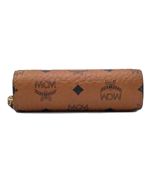 MCM（エムシーエム）MCM (エムシーエム) ラビットプリントラウンドジップ財布 ベージュ サイズ:-の古着・服飾アイテム