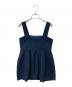 forme (フォルメ) スリーブレスコクーントップス ネイビー：3000円