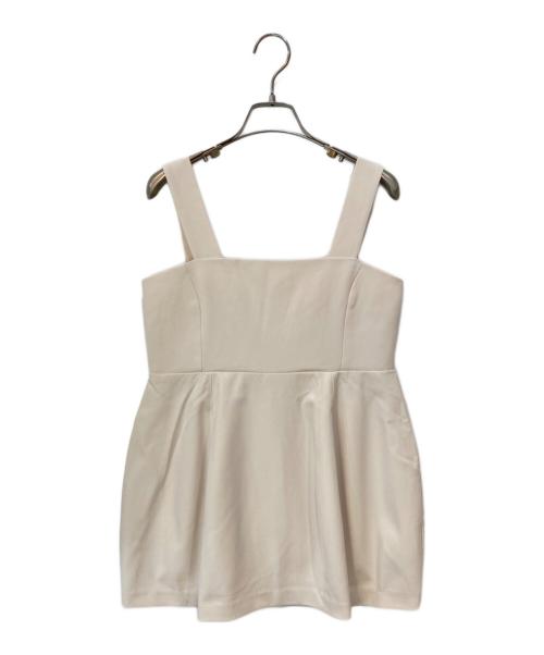 forme（フォルメ）forme (フォルメ) スリーブレスコクーントップス アイボリー サイズ:1の古着・服飾アイテム