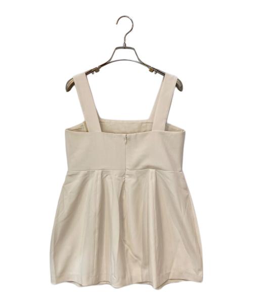 forme（フォルメ）forme (フォルメ) スリーブレスコクーントップス アイボリー サイズ:1の古着・服飾アイテム