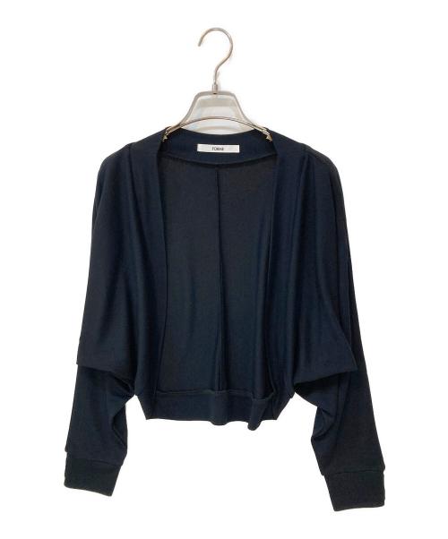 forme（フォルメ）forme (フォルメ) UVCUTBOLERO ブラック サイズ:Fの古着・服飾アイテム