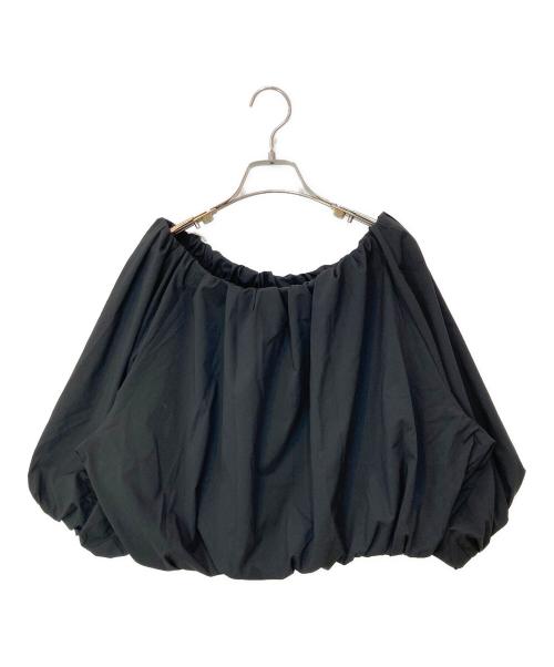 forme（フォルメ）forme (フォルメ) バルーンギャザーブラウス ブラック サイズ:Fの古着・服飾アイテム