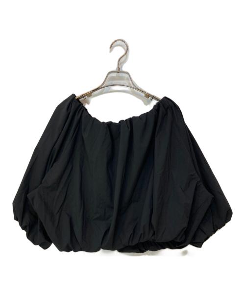forme（フォルメ）forme (フォルメ) バルーンギャザーブラウス ブラック サイズ:Fの古着・服飾アイテム