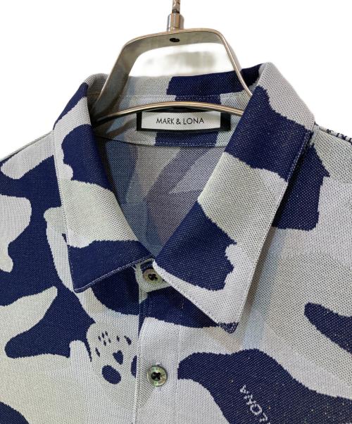 MARK&LONA（マークアンドロナ）MARK&LONA (マークアンドロナ) ポロシャツ グレー サイズ:44の古着・服飾アイテム