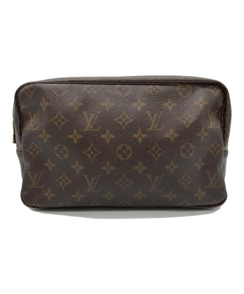 LOUIS VUITTON（ルイ ヴィトン）LOUIS VUITTON (ルイ ヴィトン) トゥルーストワレット28 コスメポーチ ブラウン サイズ:-の古着・服飾アイテム
