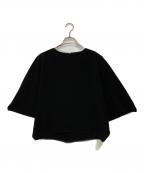 SOEJUソージュ）の古着「ライトクロスコクーンシルエットブラウス」｜ブラック