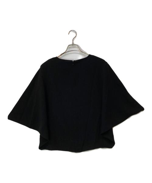 SOEJU（ソージュ）SOEJU (ソージュ) ライトクロスコクーンシルエットブラウス ブラック サイズ:Mの古着・服飾アイテム