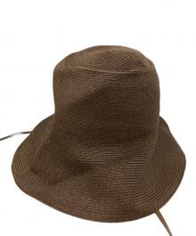 ENTWURFEIN（エントワフェイン）の古着「laura ブレードハット」｜ブラウン