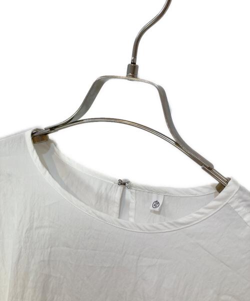 BEARDSLEY（ビアズリー）BEARDSLEY (ビアズリー) 《LIVETART》ギャザーカフスシャツ ホワイト サイズ:Fの古着・服飾アイテム