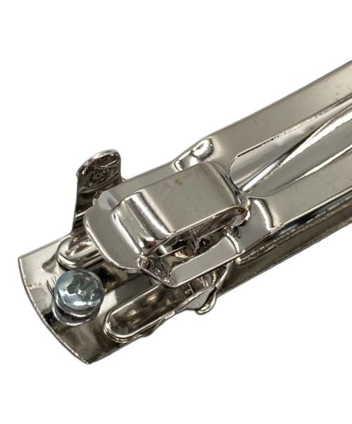 Salvatore Ferragamo（サルヴァトーレ フェラガモ）Salvatore Ferragamo (サルヴァトーレ フェラガモ) リボンビジューバレッタ ブラック サイズ:-の古着・服飾アイテム