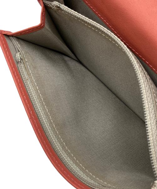 CHANEL（シャネル）CHANEL (シャネル) ブリリアントココマーク マトラッセ 2つ折り長財布 オレンジ サイズ:-の古着・服飾アイテム