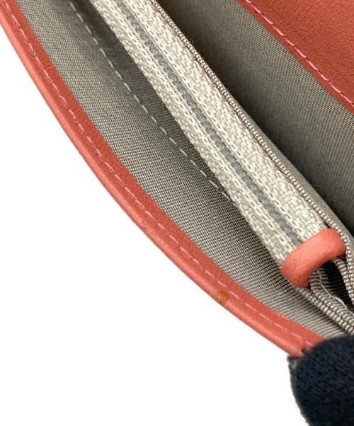 CHANEL（シャネル）CHANEL (シャネル) ブリリアントココマーク マトラッセ 2つ折り長財布 オレンジ サイズ:-の古着・服飾アイテム
