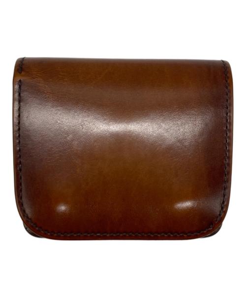 WILDSWANS（ワイルドスワンズ）WILDSWANS (ワイルドスワンズ) CASA 2つ折りレザーウォレット ブラウン サイズ:-の古着・服飾アイテム