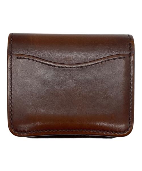 WILDSWANS（ワイルドスワンズ）WILDSWANS (ワイルドスワンズ) CASA 2つ折りレザーウォレット ブラウン サイズ:-の古着・服飾アイテム