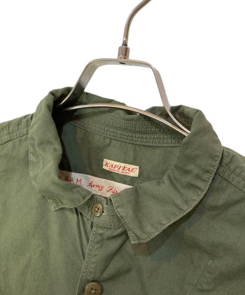 KAPITAL（キャピタル）KAPITAL (キャピタル) ブロードアノラックシャツ カーキ サイズ:XLの古着・服飾アイテム