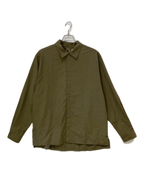 山と道（ヤマトミチ）山と道 (ヤマトミチ) Bamboo Shirts カーキ サイズ:XLの古着・服飾アイテム