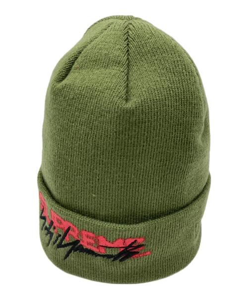 SUPREME（シュプリーム）SUPREME (シュプリーム) YOHJI YAMAMOTO (ヨウジヤマモト) New Era (ニューエラ) 20FW Beanie グリーン サイズ:-の古着・服飾アイテム