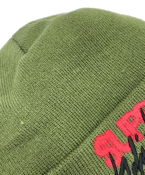 SUPREME（シュプリーム）SUPREME (シュプリーム) YOHJI YAMAMOTO (ヨウジヤマモト) New Era (ニューエラ) 20FW Beanie グリーン サイズ:-の古着・服飾アイテム