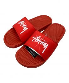 NIKE×stussy（ナイキ×ステューシー）の古着「BENASSI ベナッシ」｜HABANERO RED/WHITE