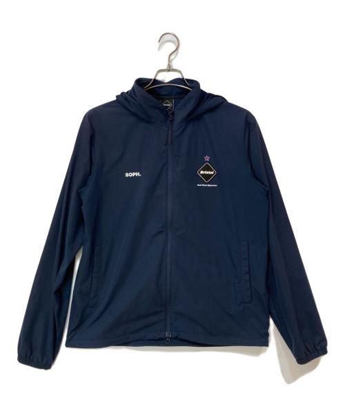 Bristol（ブリストル）Bristol (ブリストル) SOPH. (ソフ) F.C.R.B. (エフシーレアルブリストル) ナイロンフードジャケット ネイビー サイズ:Mの古着・服飾アイテム