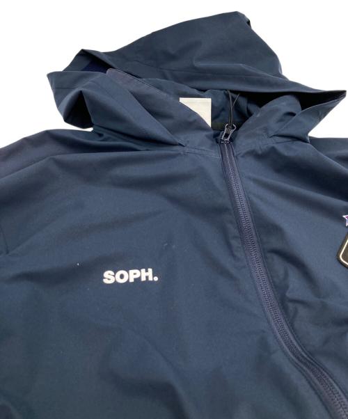 Bristol（ブリストル）Bristol (ブリストル) SOPH. (ソフ) F.C.R.B. (エフシーレアルブリストル) ナイロンフードジャケット ネイビー サイズ:Mの古着・服飾アイテム