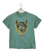 Hysteric Glamourヒステリックグラマー）の古着「HYSTERIC NOISE オーバーサイズTシャツ」｜グリーン