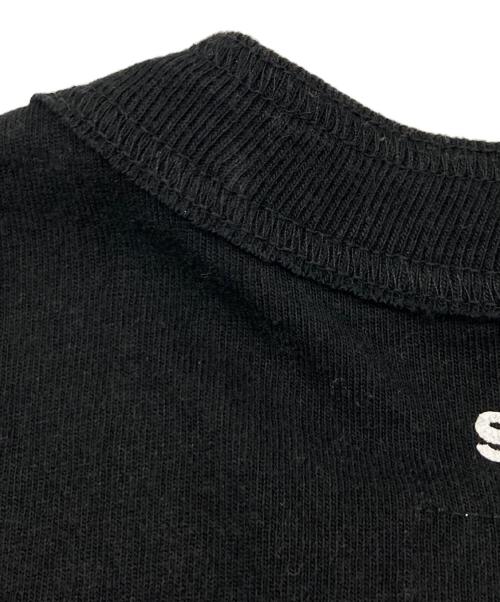 sacai（サカイ）sacai (サカイ) KAWS (カウズ) FLOCK PRINT T-SHIRT ブラック サイズ:2の古着・服飾アイテム