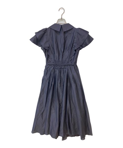 MISCH MASCH（ミッシュマッシュ）MISCH MASCH (ミッシュマッシュ) ダブルフリルシャツワンピース グレー サイズ:Sの古着・服飾アイテム