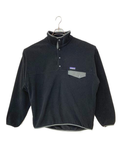 Patagonia（パタゴニア）Patagonia (パタゴニア) Lightweight Synchilla Snap-T Pullover ブラック サイズ:Lの古着・服飾アイテム