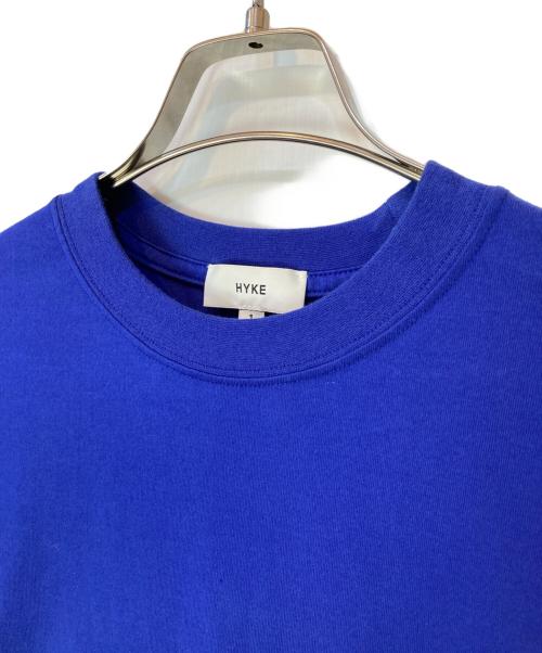 HYKE（ハイク）HYKE (ハイク) ギャザースリーブTシャツ ブルー サイズ:1の古着・服飾アイテム
