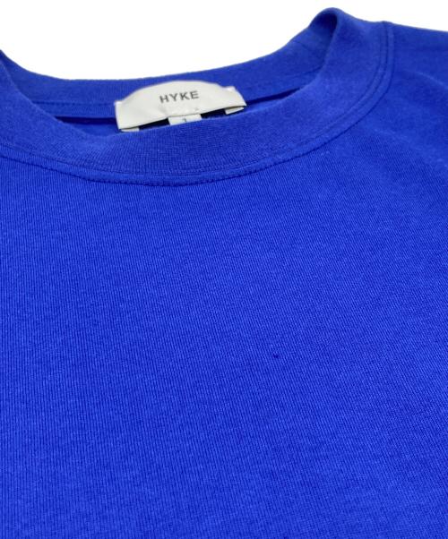 HYKE（ハイク）HYKE (ハイク) ギャザースリーブTシャツ ブルー サイズ:1の古着・服飾アイテム