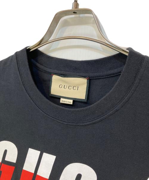 GUCCI（グッチ）GUCCI (グッチ) Blade Print Tee ブラック サイズ:Mの古着・服飾アイテム