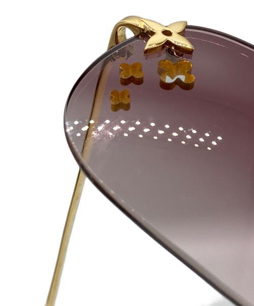 LOUIS VUITTON（ルイ ヴィトン）LOUIS VUITTON (ルイ ヴィトン) デスマヨ・レクタングル サングラス ピンク サイズ:-の古着・服飾アイテム