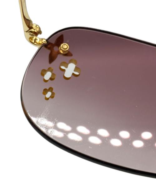 LOUIS VUITTON（ルイ ヴィトン）LOUIS VUITTON (ルイ ヴィトン) デスマヨ・レクタングル サングラス ピンク サイズ:-の古着・服飾アイテム