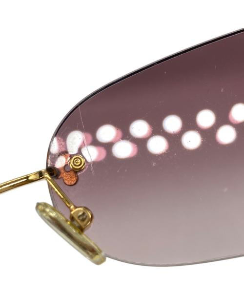 LOUIS VUITTON（ルイ ヴィトン）LOUIS VUITTON (ルイ ヴィトン) デスマヨ・レクタングル サングラス ピンク サイズ:-の古着・服飾アイテム