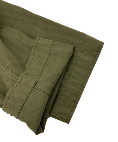 soerte（ソエルテ）soerte (ソエルテ) Herringbone Denim jump suit ヘリンボーンデニムジャンプスーツ グリーン サイズ:1の古着・服飾アイテム