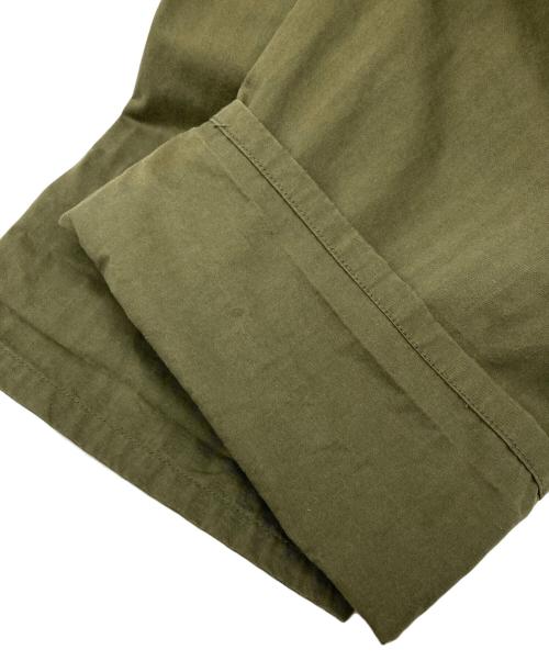 soerte（ソエルテ）soerte (ソエルテ) Herringbone Denim jump suit ヘリンボーンデニムジャンプスーツ グリーン サイズ:1の古着・服飾アイテム