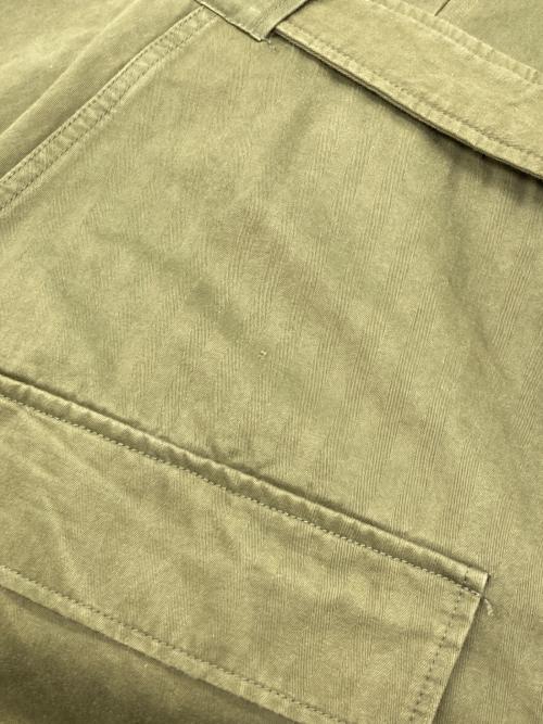 soerte（ソエルテ）soerte (ソエルテ) Herringbone Denim jump suit ヘリンボーンデニムジャンプスーツ グリーン サイズ:1の古着・服飾アイテム