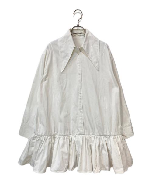 Bibiy.（ビビィ）Bibiy. (ビビィ) BLAIR SHIRT OP Shirt Dress ホワイト サイズ:Fの古着・服飾アイテム