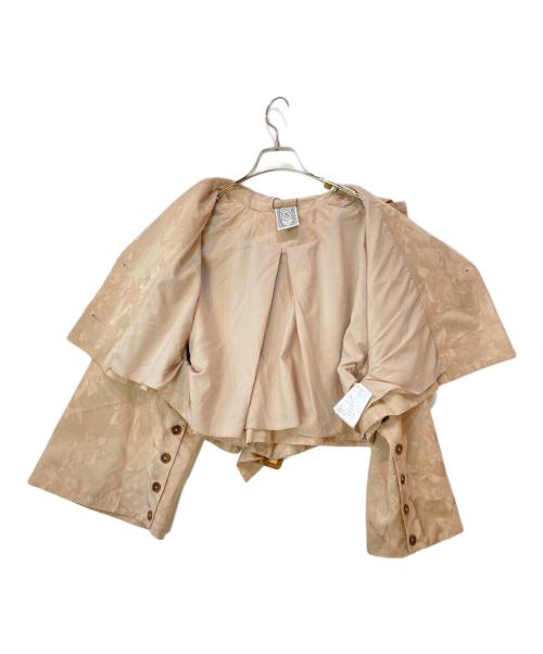 Tnewties（トゥエンティーズ）Tnewties (トゥエンティーズ) クロップドジャケット ブラウン サイズ:Lの古着・服飾アイテム