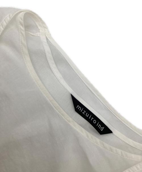 mizuiro-ind（ミズイロインド）mizuiro-ind (ミズイロインド) 長袖ブラウス ホワイト サイズ:-の古着・服飾アイテム